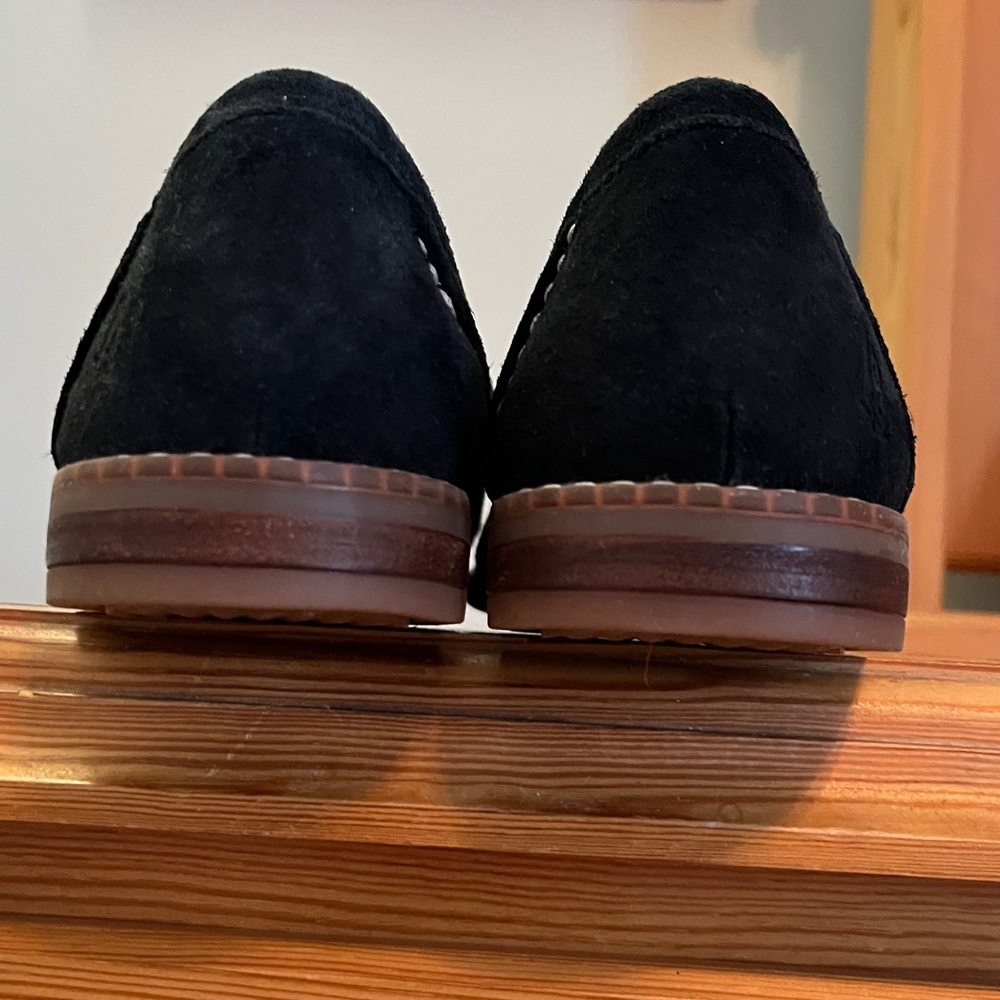 Hush Puppies Bounce Wren Black Suede Penny Loafer Sz 8 NWOB - Picture 10 of 14